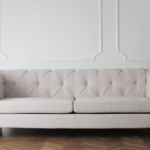 white custom sofa
