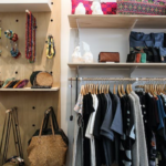 an organized closet